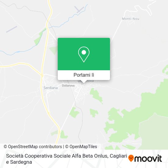 Mappa Società Cooperativa Sociale Alfa Beta Onlus