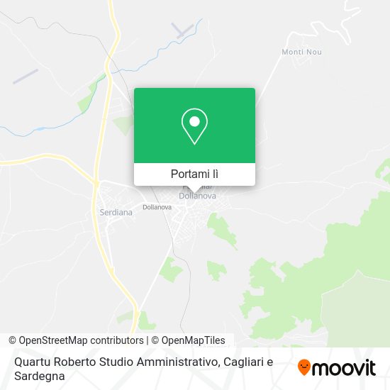 Mappa Quartu Roberto Studio Amministrativo