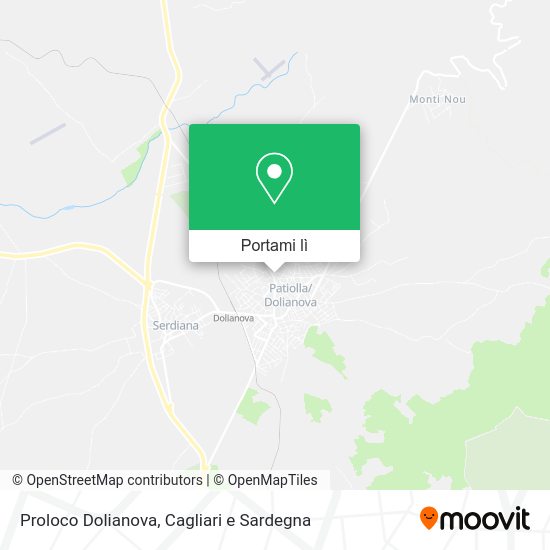 Mappa Proloco Dolianova