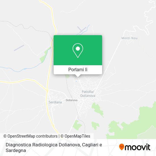 Mappa Diagnostica Radiologica Dolianova
