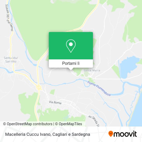 Mappa Macelleria Cuccu Ivano