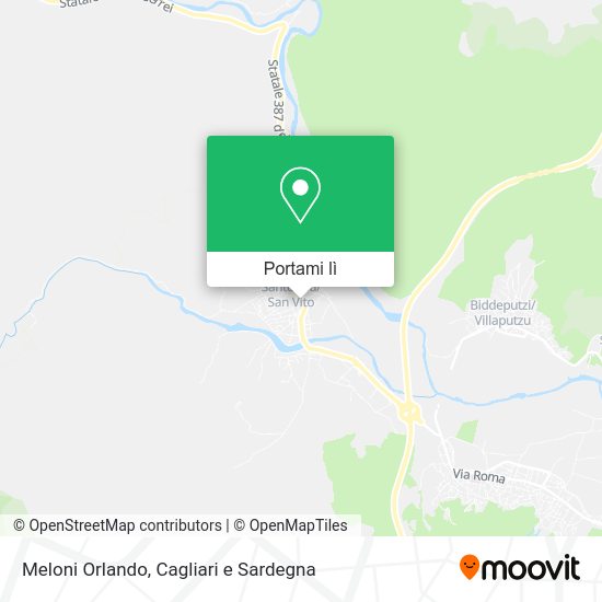 Mappa Meloni Orlando