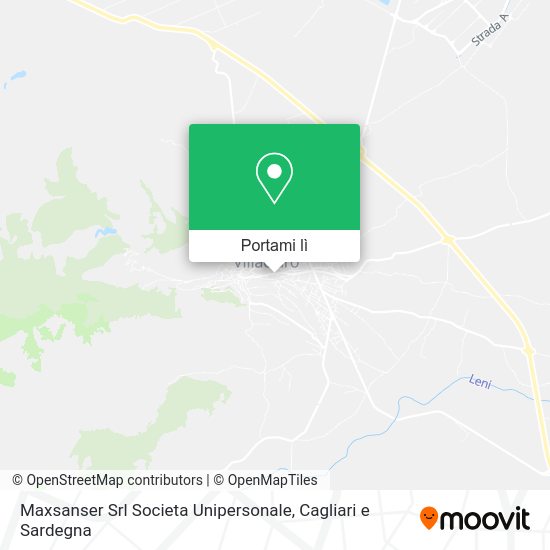 Mappa Maxsanser Srl Societa Unipersonale