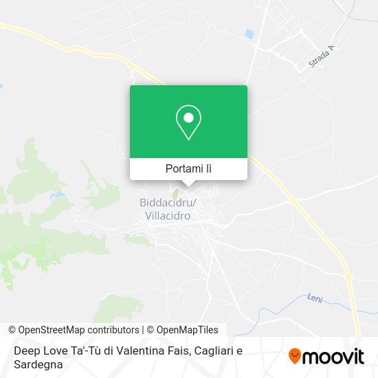 Mappa Deep Love Ta'-Tù di Valentina Fais