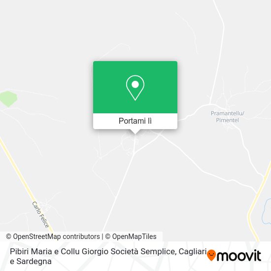 Mappa Pibiri Maria e Collu Giorgio Società Semplice