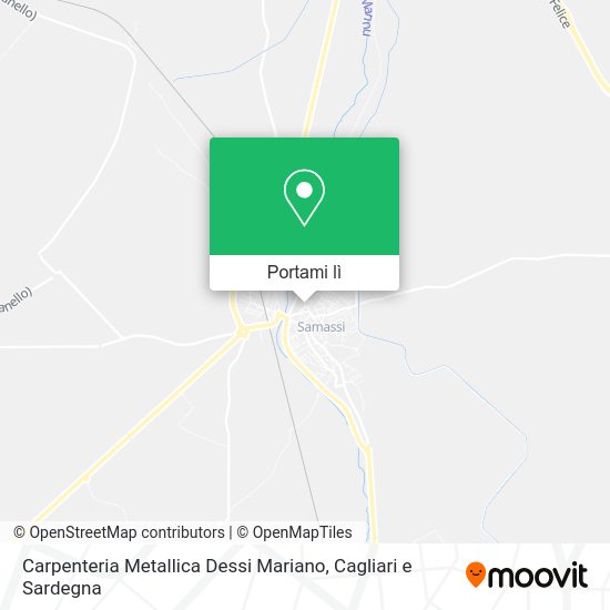 Mappa Carpenteria Metallica Dessi Mariano