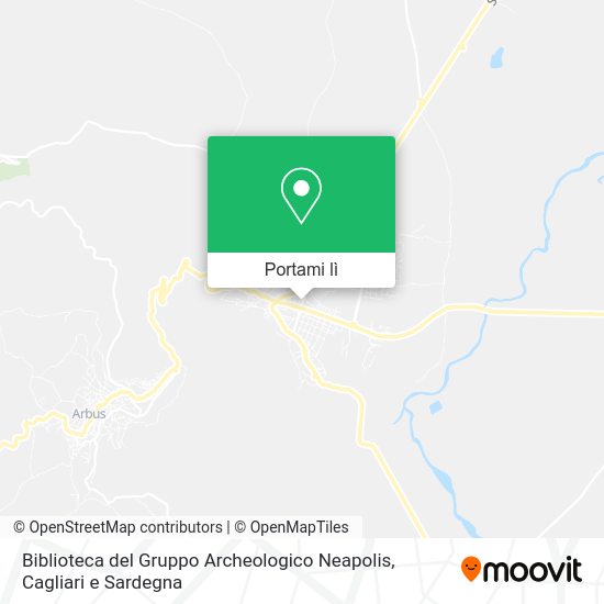 Mappa Biblioteca del Gruppo Archeologico Neapolis