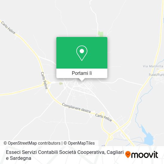 Mappa Esseci Servizi Contabili Società Cooperativa