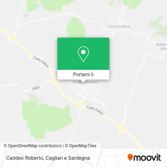 Mappa Caddeo Roberto