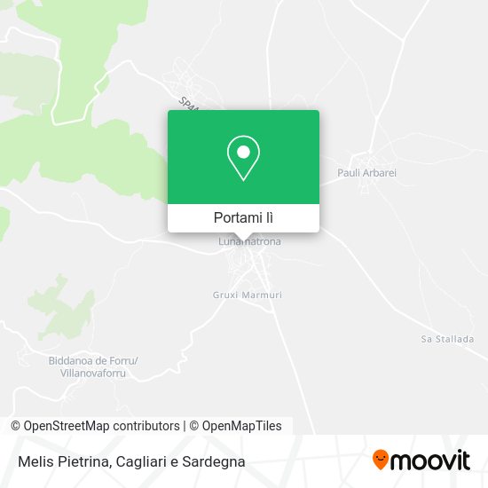 Mappa Melis Pietrina