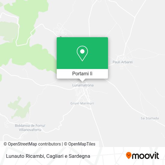 Mappa Lunauto Ricambi