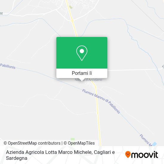 Mappa Azienda Agricola Lotta Marco Michele