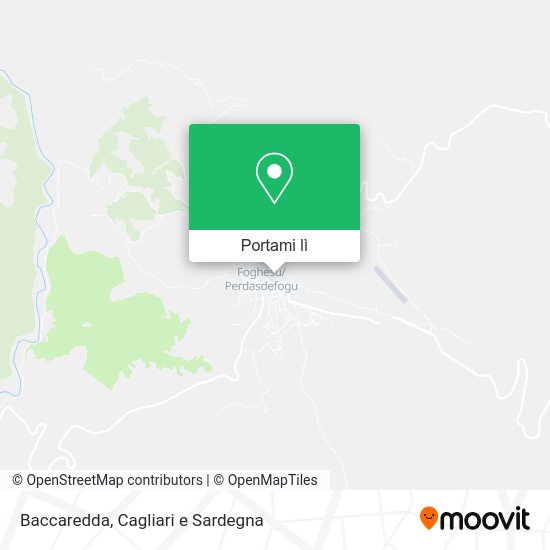 Mappa Baccaredda