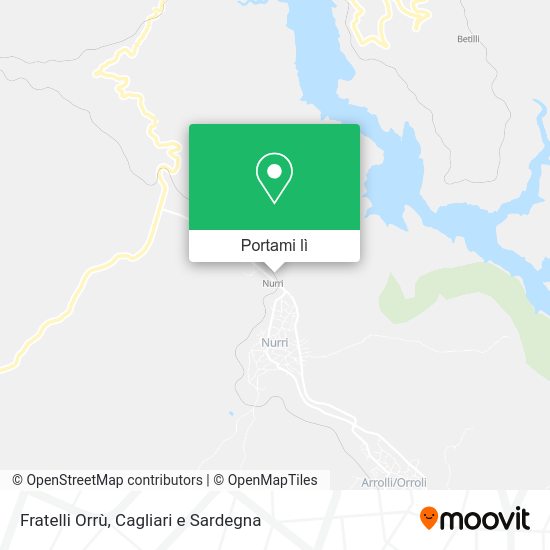 Mappa Fratelli Orrù