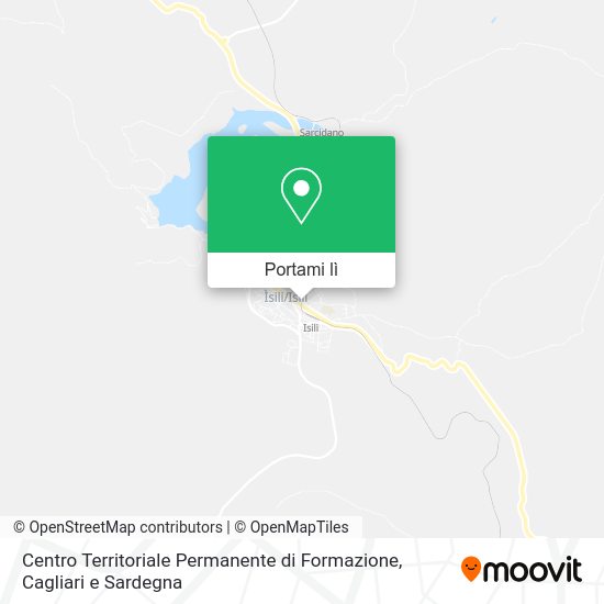 Mappa Centro Territoriale Permanente di Formazione