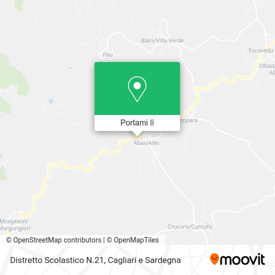Mappa Distretto Scolastico N.21