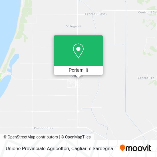 Mappa Unione Provinciale Agricoltori