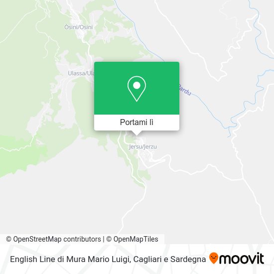 Mappa English Line di Mura Mario Luigi