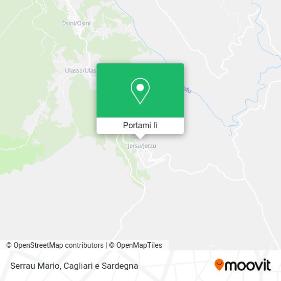 Mappa Serrau Mario