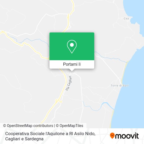 Mappa Cooperativa Sociale l'Aquilone a Rl Asilo Nido
