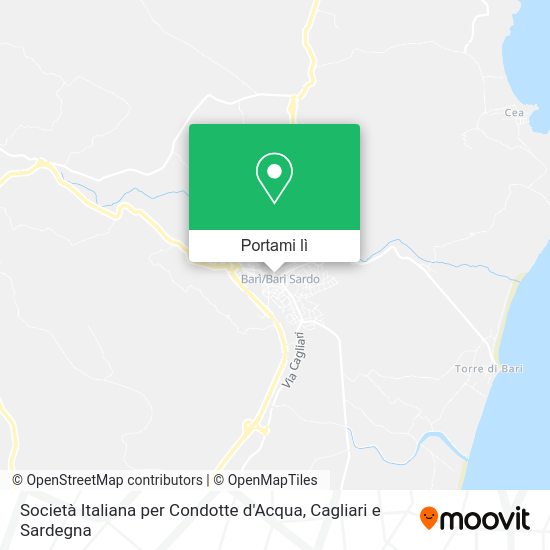 Mappa Società Italiana per Condotte d'Acqua