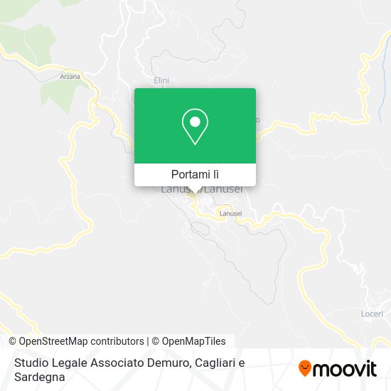 Mappa Studio Legale Associato Demuro