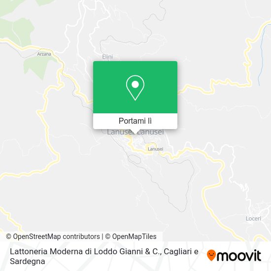 Mappa Lattoneria Moderna di Loddo Gianni & C.