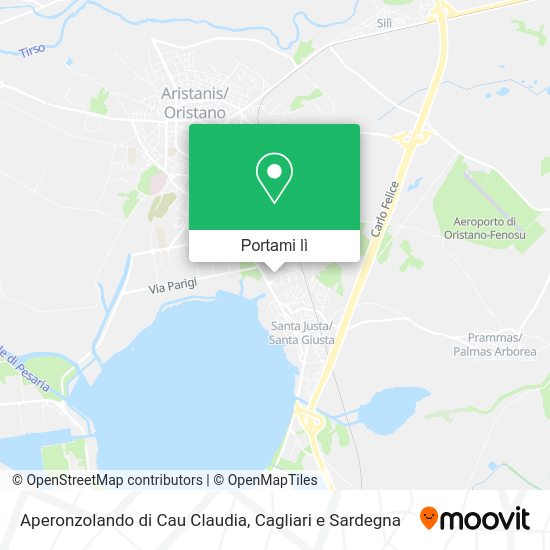 Mappa Aperonzolando di Cau Claudia