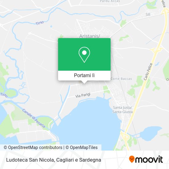 Mappa Ludoteca San Nicola