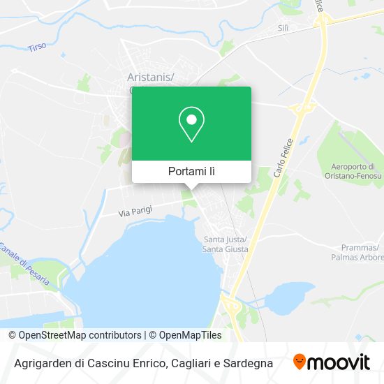 Mappa Agrigarden di Cascinu Enrico