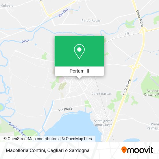 Mappa Macelleria Contini