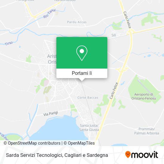 Mappa Sarda Servizi Tecnologici