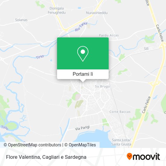 Mappa Flore Valentina
