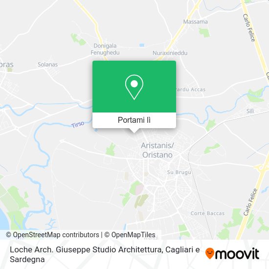 Mappa Loche Arch. Giuseppe Studio Architettura