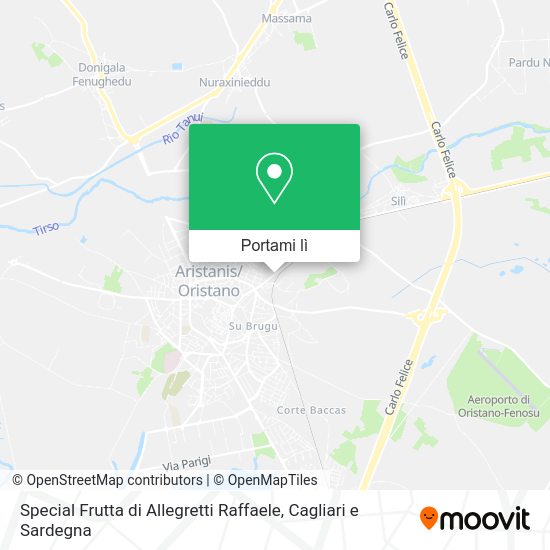 Mappa Special Frutta di Allegretti Raffaele