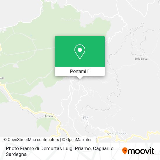 Mappa Photo Frame di Demurtas Luigi Priamo