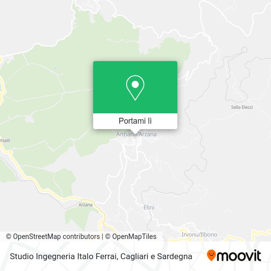 Mappa Studio Ingegneria Italo Ferrai