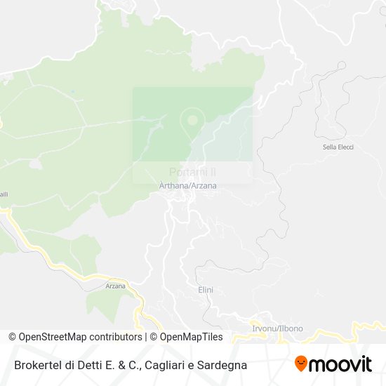 Mappa Brokertel di Detti E. & C.