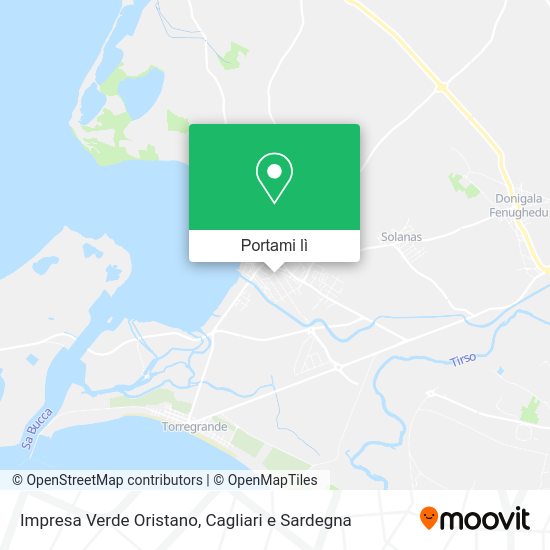 Mappa Impresa Verde Oristano