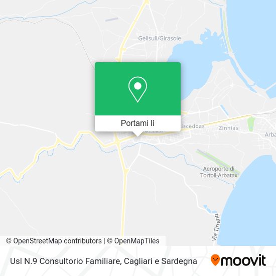 Mappa Usl N.9 Consultorio Familiare