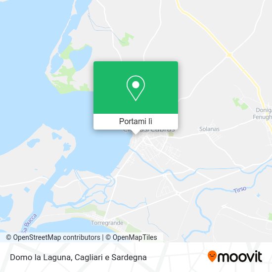 Mappa Domo la Laguna