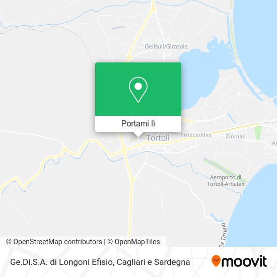 Mappa Ge.Di.S.A. di Longoni Efisio
