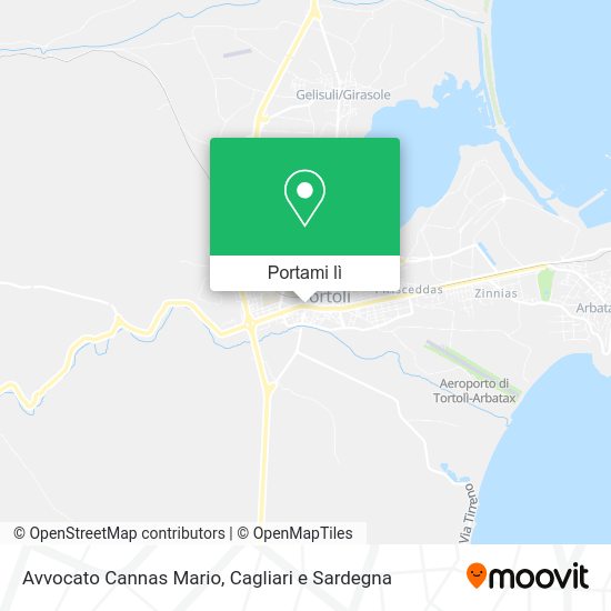 Mappa Avvocato Cannas Mario