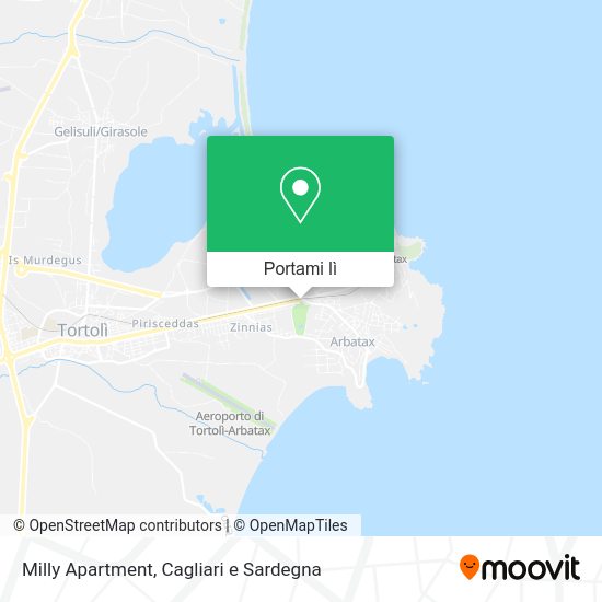 Mappa Milly Apartment