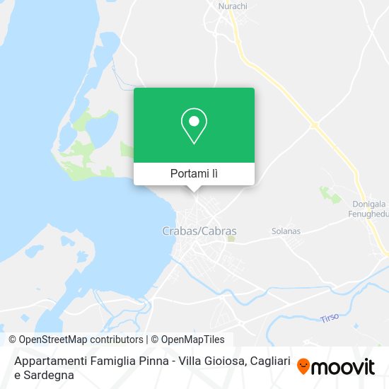 Mappa Appartamenti Famiglia Pinna - Villa Gioiosa