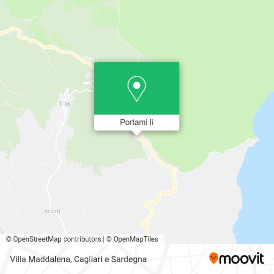 Mappa Villa Maddalena