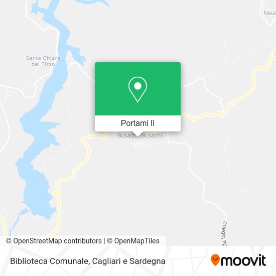 Mappa Biblioteca Comunale