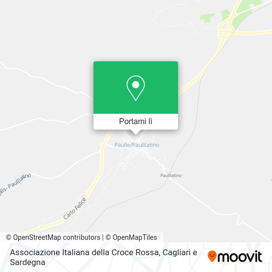 Mappa Associazione Italiana della Croce Rossa