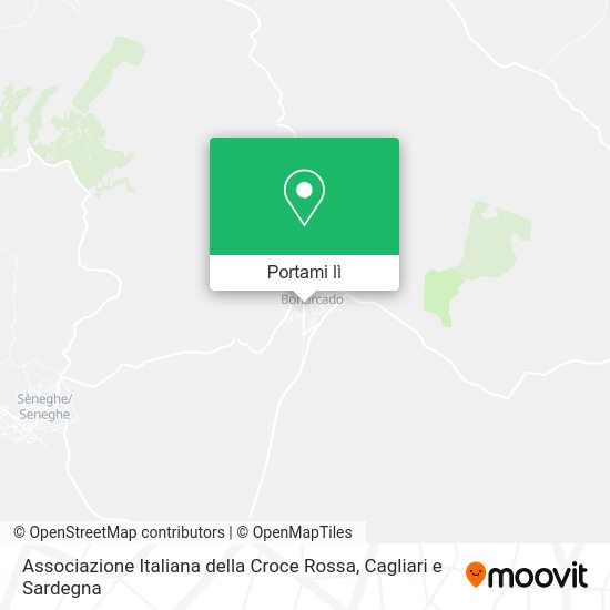 Mappa Associazione Italiana della Croce Rossa