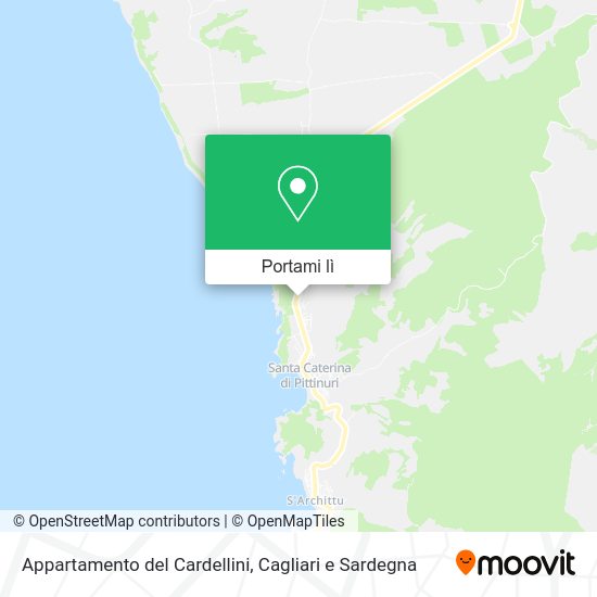Mappa Appartamento del Cardellini